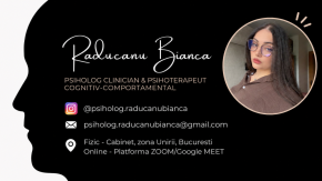 Cabinet Individual de Psihologie Răducanu Bianca Ana Maria